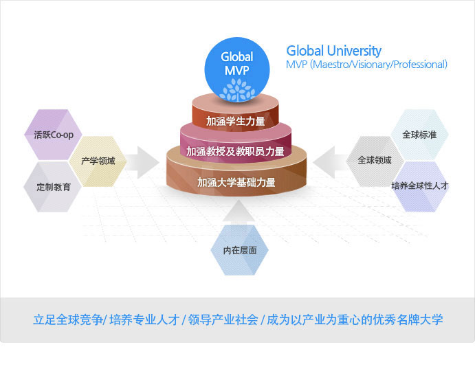 VISION 2020 중장기발전계획 개요 도식이미지 - 아래 숨은 글 참조